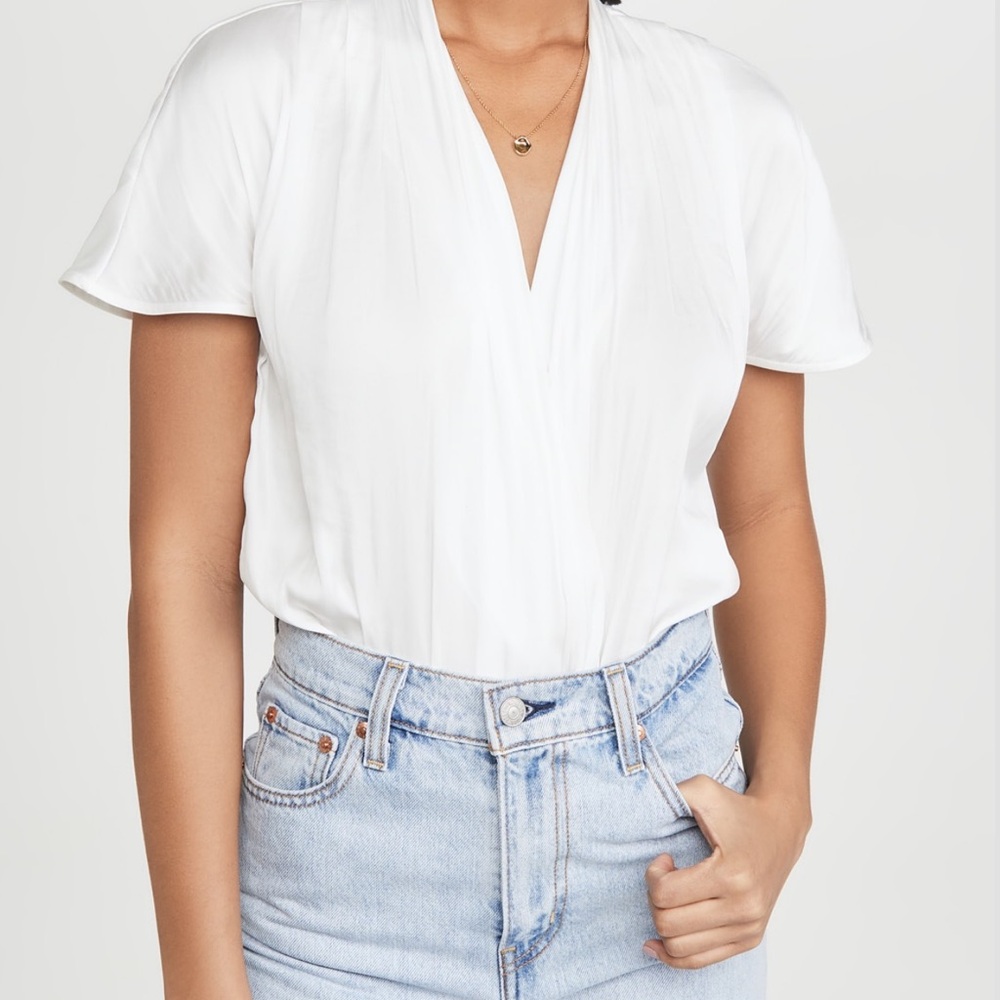 Paige Denim Dijon Thong Bodysuit NWT